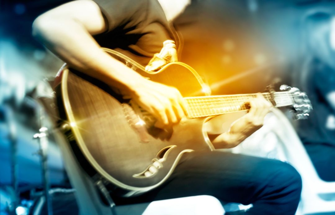 Afbeelding van Gitaar met tabs/akkoorden (Inschrijven werkjaar september 2026 - juni 2027)