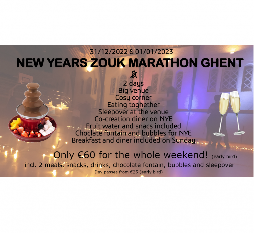 Afbeelding van New Years Zouk Marathon 2022-2023